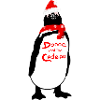 Pingouin manchot de Noël
