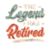 The legend retires
