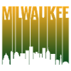 Milwaukee Skyline Gradient