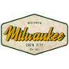Milwaukee Retro Bierzeichen