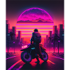 Retrowave Synthwave 80s Design