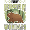 Easily distracted by Wombats
