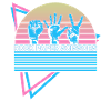 Rock Paper Scissors Retro
