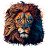 Lion Lineart