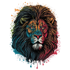 Beautiful Lion Head