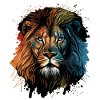 Lion Pop Art