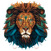 Mandala Lion