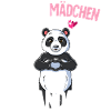 Panda Mädchen