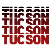 Tucson Lettering Gradient Poster