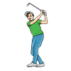 Golf Cartoon