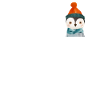 Cute Penguin Chest Pocket