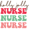 Holly Jolly Nurse - Christmas