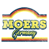 Moers Germany City Font Vintage Retro