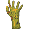 Main de zombie