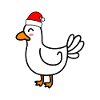 Goose Comic Christmas Xmas