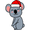 Koala Comic Christmas Xmas