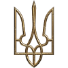 Herb Ukrainy Gerfalcon Trident Trident Goldlook