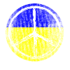 Flag Flag Peace sign Ukraine