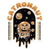 Catronaut Cat Astronaute Chat