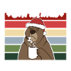 Retro Christmas Saying