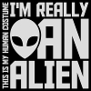 human costume alien quote