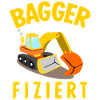 Baggerfahrer Baustelle Bagger