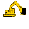 Bagger Bauleiter Baggerfahrer Baustelle