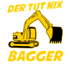 Bagger Witz Baustelle Baggerfahrer