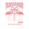 Flamingo Nurse Pink Bird Gift