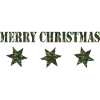 MERRY CHRISTMAS Camouflage
