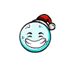 Snowball with Christmas hat #6/9