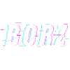 Borz - Effet de glitch de loup tchétchène