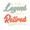 The legend retires