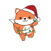 Fuchs Weihnachten Winter Tiere Fuchs
