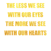 Braille letter, Blind people love