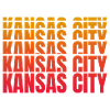 Kansas City Gradient Typo