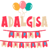 Adalgisa t-shirt happy birthday birthday