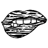 Färbe die Lippen!