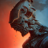 Ancient robot crumbling