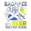 Dudelsack und Bier Schottland