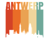 Skyline of Antwerp Netherlands