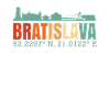 Bratislava Slavic Republic Skyline