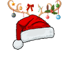 Brief Q Weihnachtsmütze
