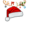 Letter T Christmas hat