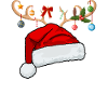 Brief U Weihnachtsmütze