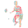 Joueurs de badminton