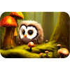 Forest with owl