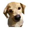 Low Poly Labrador Dog