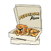 Chiot chiot Pizza Chien