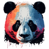 France Flag Panda